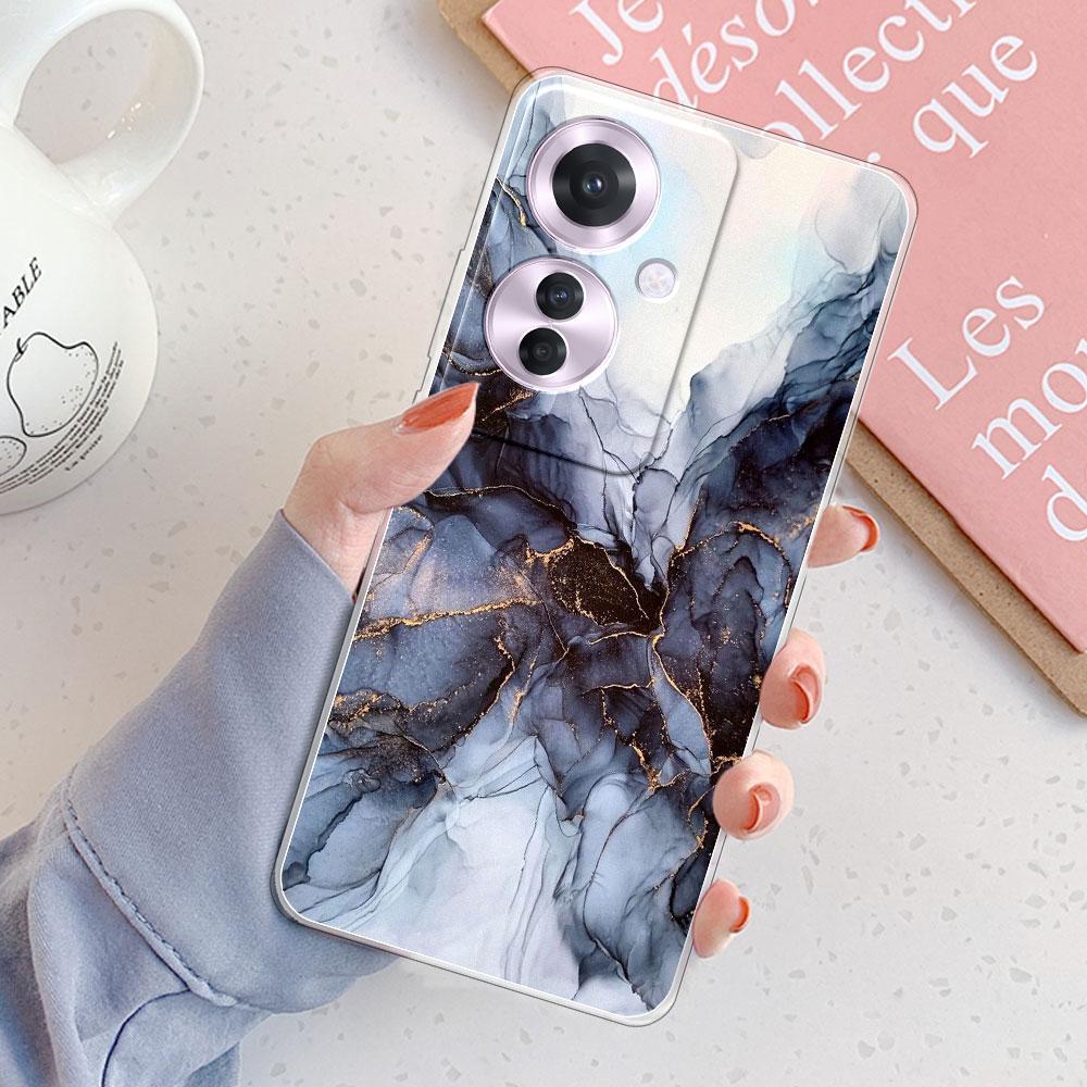 For OPPO Reno11 F 5G Case For Oppo F25 Pro 5G Cover Shockproof Clear Soft Silicone Phone Case on Reno11F /F2 Pro Protect Fundas