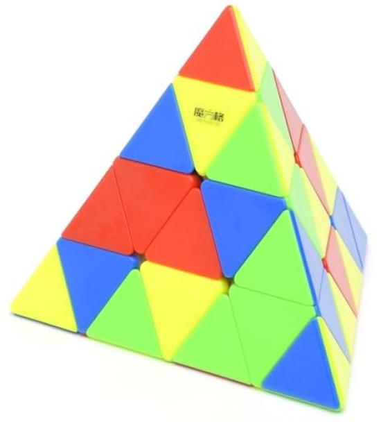 Kancharo Masterpyraminx with a convenient storage (Comes pouch)... (Sticker-less)
