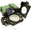 Mulitifunctional High Precision Outdoor Survival Military Compass Camping Waterproof Metal Featuring Fluorescent Geological Compass