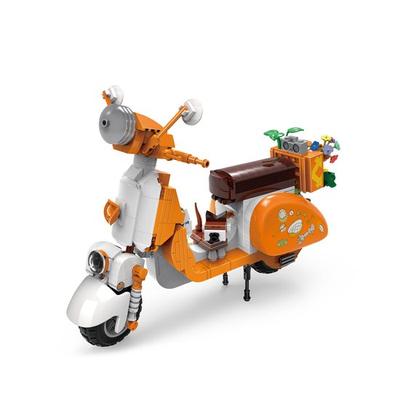 Mini Blok Pomarańczowy Skuter (00323LI)