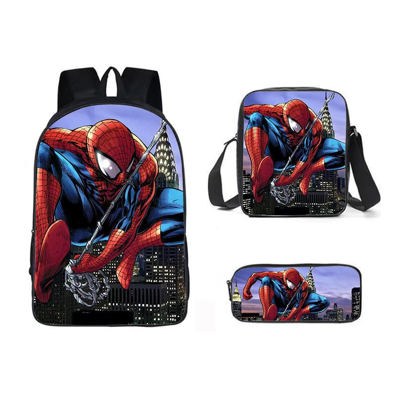 Backpack Piece Three Set Waterresistant Material Kids For