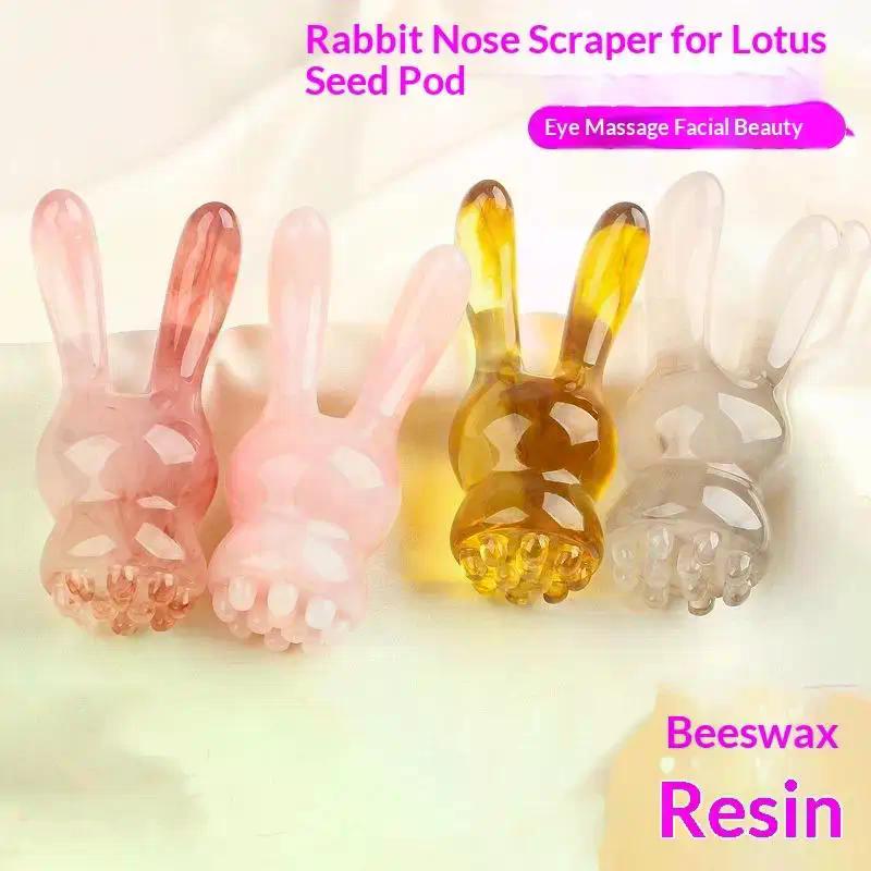 Head Scalp Massage Comb Rib Shifting Rod Acupoint Stick Multifunctional Resin Nose Scraping Massager Facial Scraping Massager