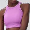 Sports Fitness Yoga Wear Suit Female Exposure-Proof Skirt Pocket Tennis Skirt Quick-Drying Shockproof Beauty Back Exercise Bra