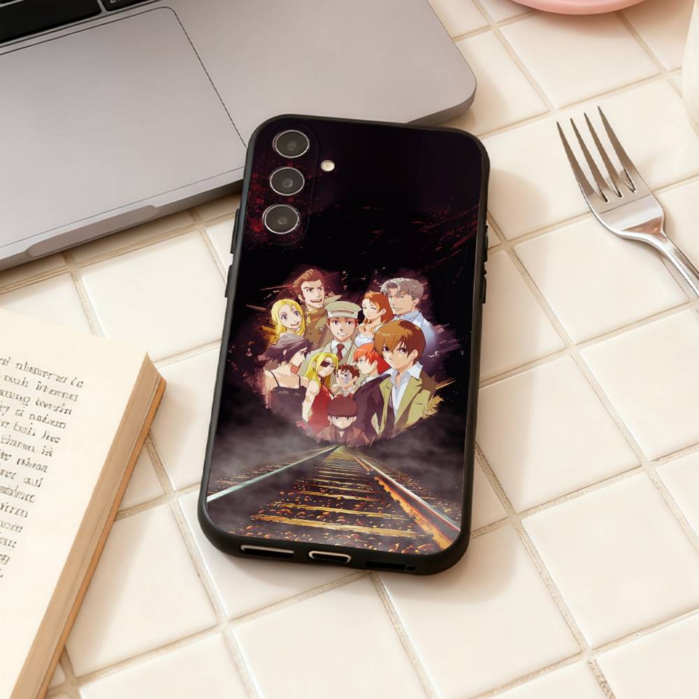 B-Baccano Wallpaper phone Case For Samsung Galaxy A73,A72,A71,A70,A53,A52,A51,Others Soft Black Shell