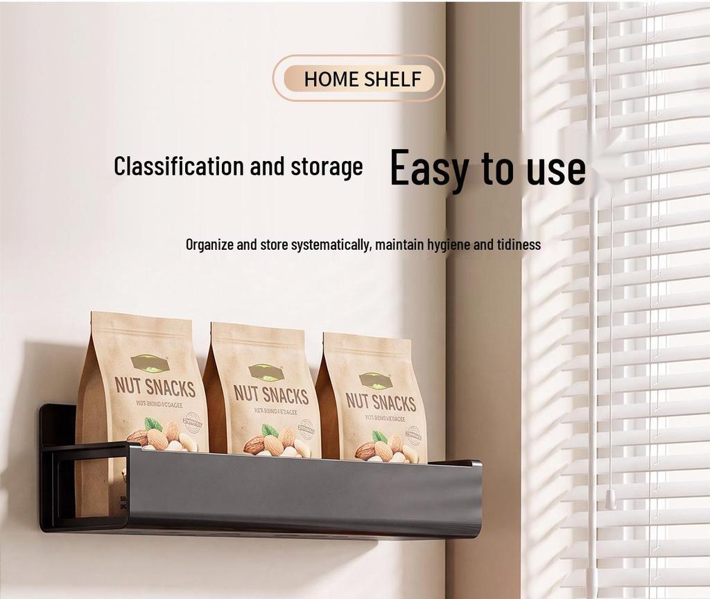 Magnetic Kitchen Storage Rack for Refrigerator, Microwave, or Washing Machine - No-Drill Wall-Mounted Spice Organizer