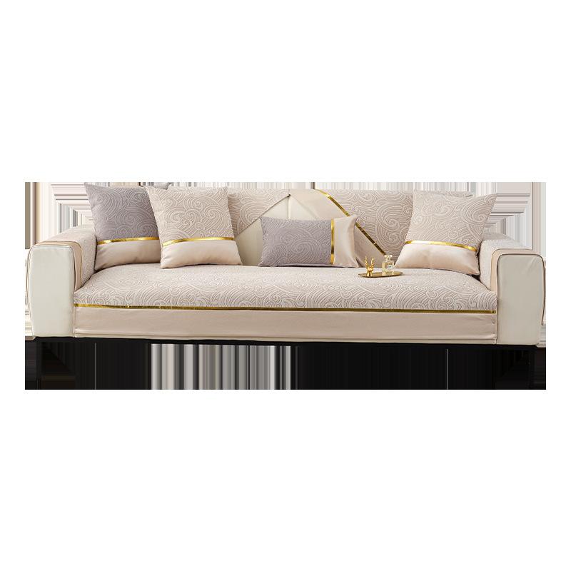 Chenille Sofa Cushion Four Seasons Universal Cushion Light Luxury Modern High-End Sofa Cover Cover