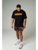 Amerikanische Trendige Herren Kniehohe Retro Netz Basketballshorts