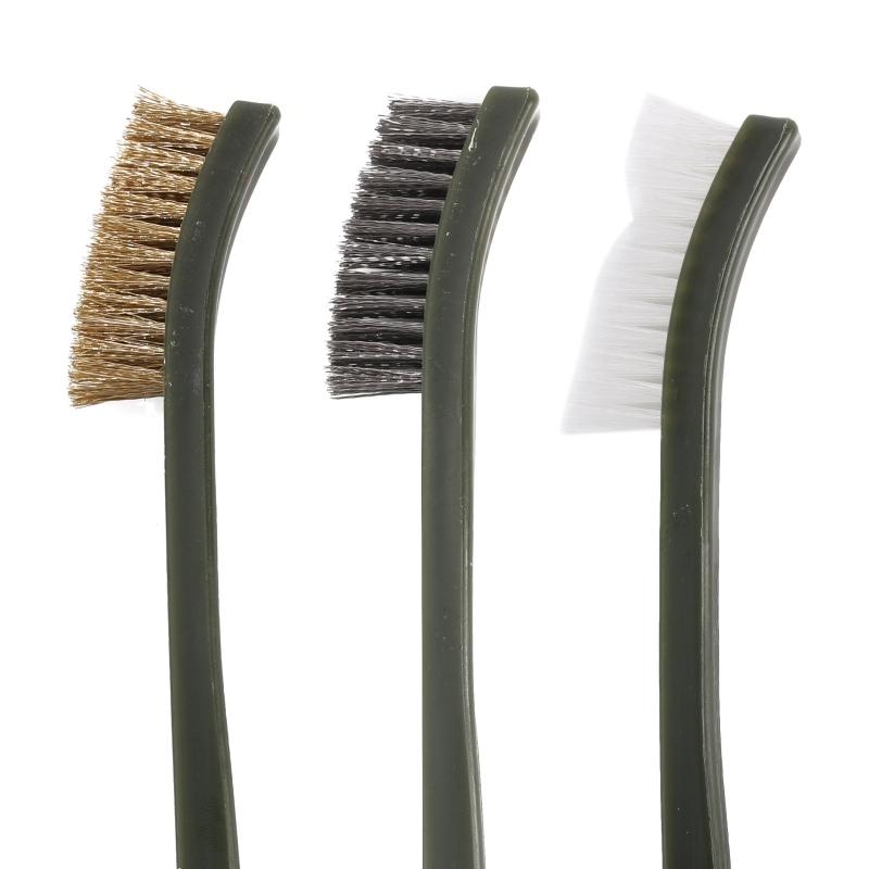 9Pcs Multi-Use Cleaning Brush Set–For Precision Tools, Outdoor Gear, Mechanical Parts&Hobby Model Maintenance,Compact Carry Case