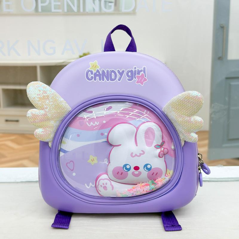 Childrens Cartoon Bunny Backpack With Eva Material For Kindergarten Girls