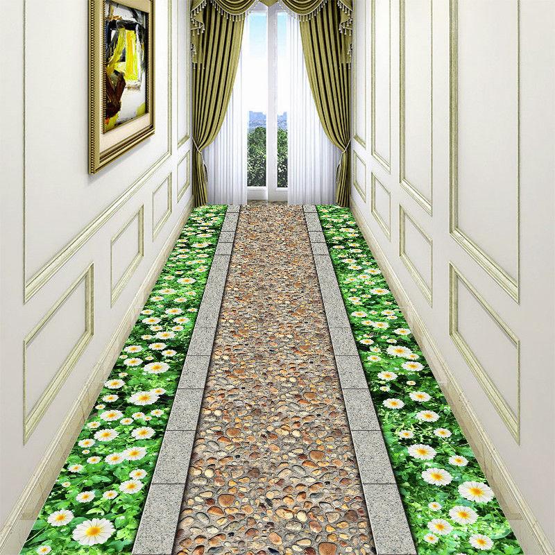 Luxurious Washable Runner Rug – Stain & Slip Resistant with Soft Crystal Velvet – Versatile for Kitchen, Hallway & Home Entrance