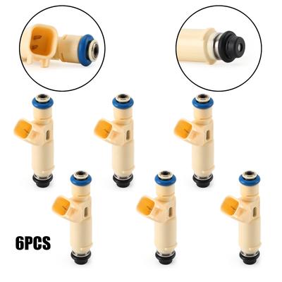 6 stuks Brandstofinjectoren YL8E-C7B Geschikt voor Ford Escape 3.0L V6 2001-2003 195500-3520