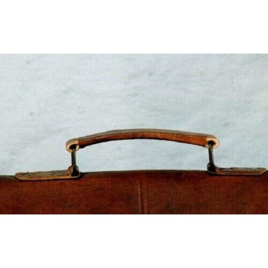 Vintage Men's Laptop Saddle Satchel Leather Briefcase Messenger New Shoulder Bag