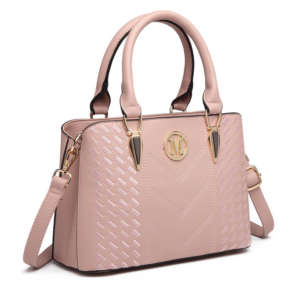 (Rosa) Damen Zip-Top Mehrwegtasche
