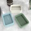 Portable Mesh Toilet Double-layer Washbasin Soap Dish