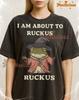 Cause A Ruckus Wizard Frog Bootleg Shirt, Vintage Funny Magic Toad Tee, 90s Throwback, Cause A Ruckus Wizard Frog Sweater