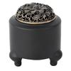Flameless Tea Incense Burner/Electric Aroma Pot [60-520℃ Temperature Adjustment, 0.5-12 Hour Timer] Ceramic, Silent Design, Safety Device Included, Co