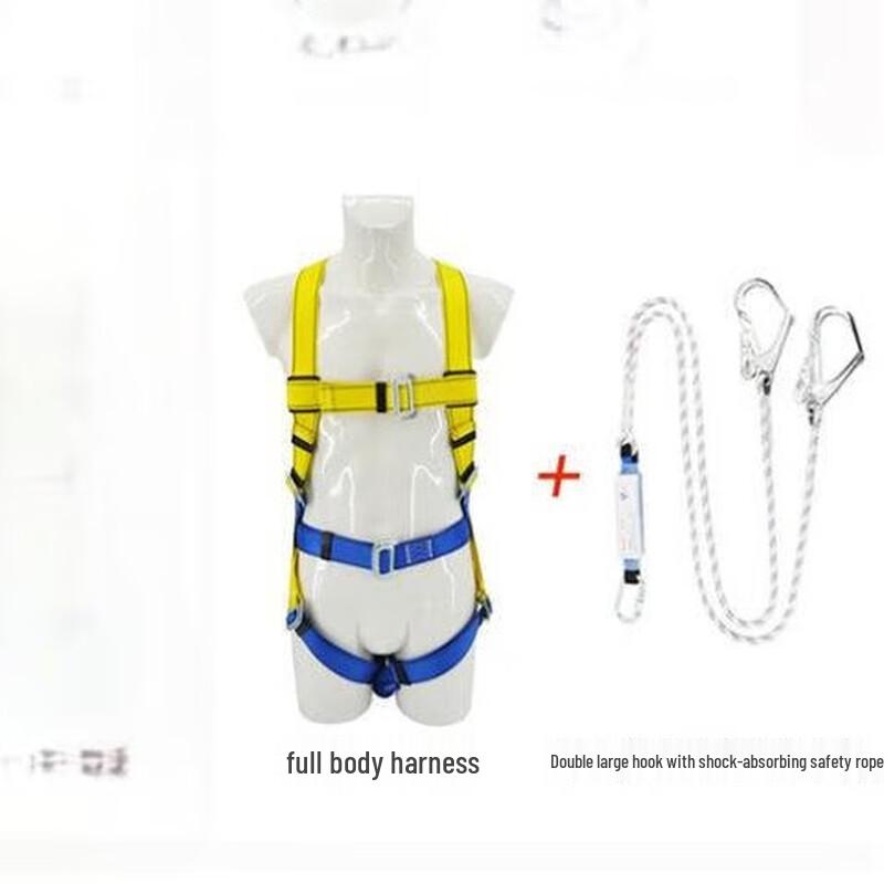 Professional Five-Point Full Body Safety Harness Universal
