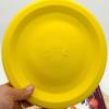 Ding Dong Pet Großer Hundefrisbee Diskus 21cm, gelb, 1 Stück