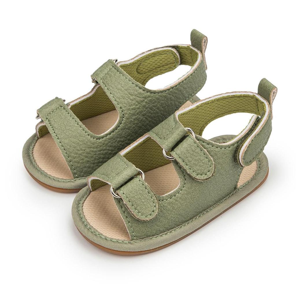 2025 Summer Casual Soft Sole PU Sandals with Velcro for Baby Boys & Girls - Breathable Toddler Shoes