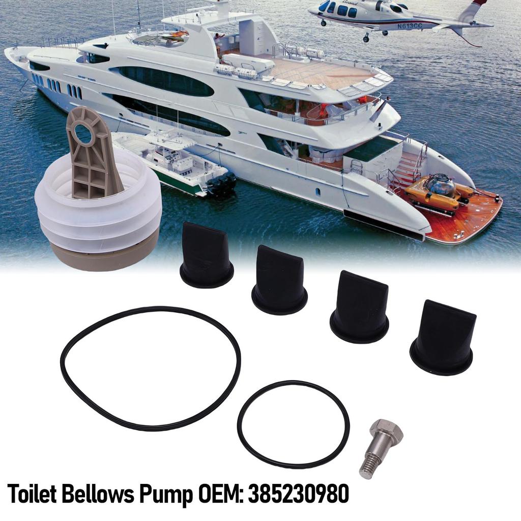 Bellow Pump Kit Bellows Pump Kit with O  385230980 Replacement For Sealand S T J VHT VG Series Vacuum Pumps RV Bellow Pump