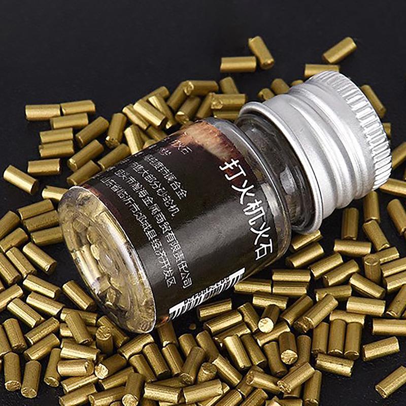 100Pcs/Box Universal Lighter Crushed Stone Petrol Flint Stones For Clippers Petrols Fuels Lighters Stone Cigarette Accessories