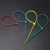 BQH High-Temperature Colored Nylon Cable Ties, Mixed Colors