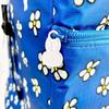 Miffy Miffy Isolierter Einkaufswagen, Blumenblau, Tragetasche, Outdoor-Kühltasche, Blau