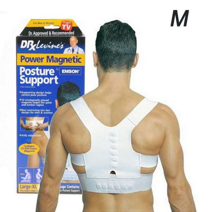 

Back support - M - Magnetic therapy - 12 bio magnets - Adjustable size - Anti-irritations