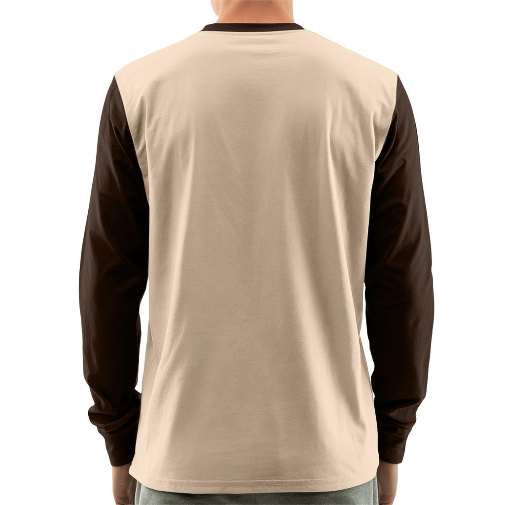 Men's Loose Casual  Long-sleeved Lapel Zip-up Hoodie