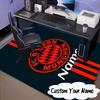 Custom Name Munich Crest Rug for Living Room, Game Rooms, Office, Bedroom, Floor Mat Playful Design, fan gifts Christmas decor