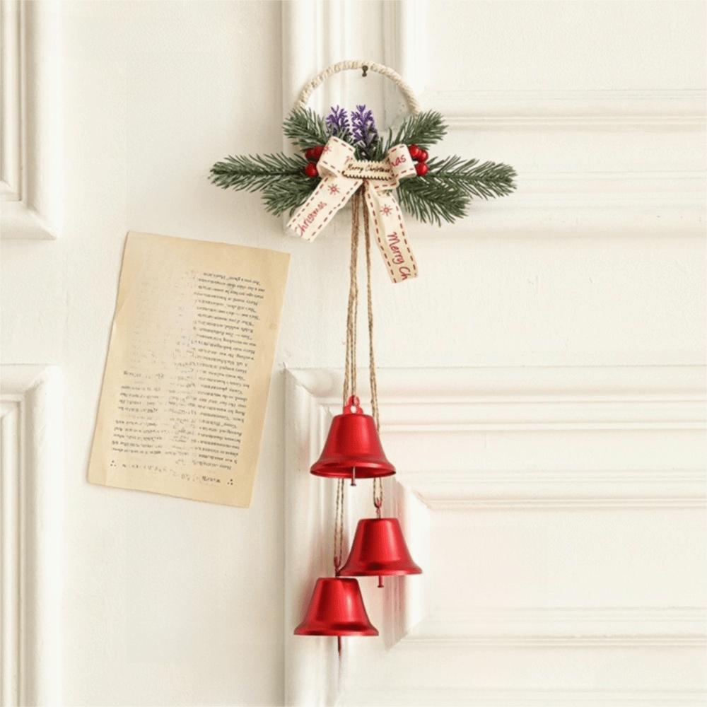 Pleasant Sound Christmas Bell With Bowknot Bell Ornament Christmas Tree Pendant  Party