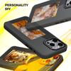 För iPhone 13 Pro E Ink-skal 4-färgsdisplay Telefonfodral NFC-projektion Anpassat mönster