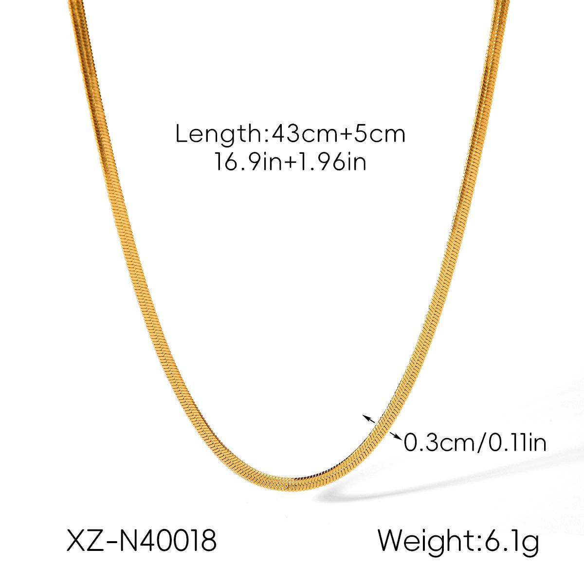 

European & American Multi-Element Stainless Steel Bow and Heart Necklace with Screw Clasp