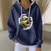 Women's Fashion Casual Christmas Angel Print Pullover Long-Sleeve Sweatshirt