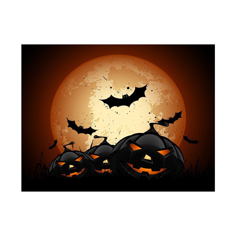 Halloween Cemetery Backdrop for Birthday,Youngsters Shower,Graduation Party Decor,Photography Background,Halloween Decor