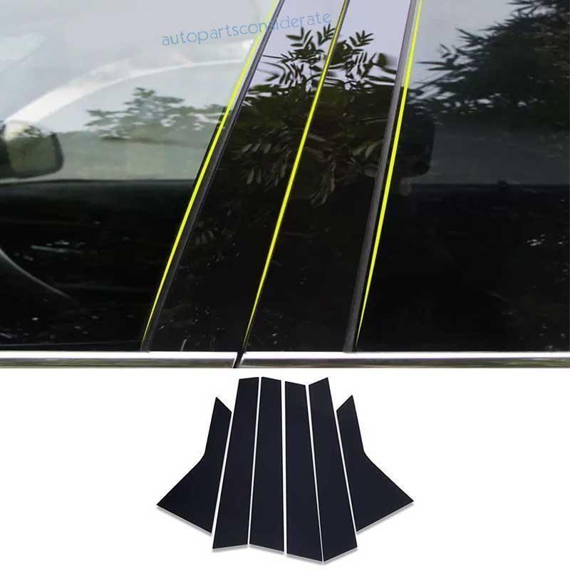 For Hyundai Tucson 16-2020 2021 Glossy Black PC Window Center BC Pillar Cover