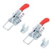 2pcs Stainless Steel Pull Latch Clamp Adjustable Toggle Clamp Latch Toggle Latch Clamp  Woodworking