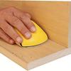1Pc 5/6 Mouse Sandpaper Woodworking Hand Tools - Hook & Loop Hand Sanding Pad Furniture Hand Tools