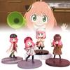 Charming Spy Family Anya Pvc Figurine Stylish Seasonal Outfit For Anime Collectors