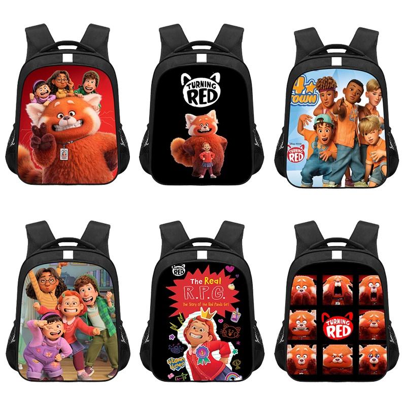 Mei Lee's Giant Red Panda School Backpack For Kids Durable And High-capacity