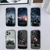 Super Speeding Motorcycle Phone Case  For iPhone17,16,15,14,13,12,11 Plus,Pro Max Soft Black Cover