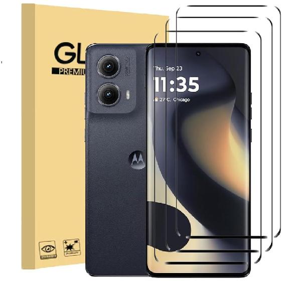 

3 Pack Motorola Edge 5G 2024 Tempered Glass Screen Protector Compatible with Moto Edge 2024 Screen Protector Motorola Edge 2024 6.6 Glass Protector Moto Edge 2024