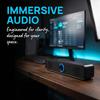 USB Powered Soundbar Speaker Surround Audio Wired Soundbar Audio System PC Soundbar  For PC