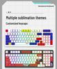 98-Key Wireless Bluetooth Three-Mode Mechanical Keyboard - Gaming, Esports, Office, PBT Transparent DIY Customization
