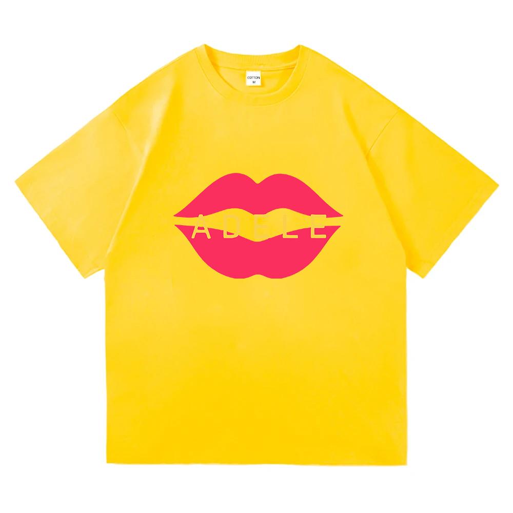 

Adele Adkins T-shirts Ropa De Mujer Clothing Graphic Printing Casual Fashion Women Camisetas Cotton Short Sleeve Round Neck Tees 4XL