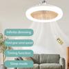 50W Modern Ceiling Fanlight ABS PP Decorative Ceiling Fanlight Ceiling Fan Light for Home Offices Bedroom