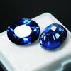 16.00 Carat Natural Sapphire Blue Oval Cut Pair CERTIFIED Loose Gemstone multiQ 00C