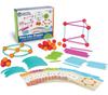 Learning Resources Math Educational Material: Insert and Connect To Create 3D & 2D Shapes (129 Pieces) - Ages 6 and Up - LER1773 (Authentic Product)