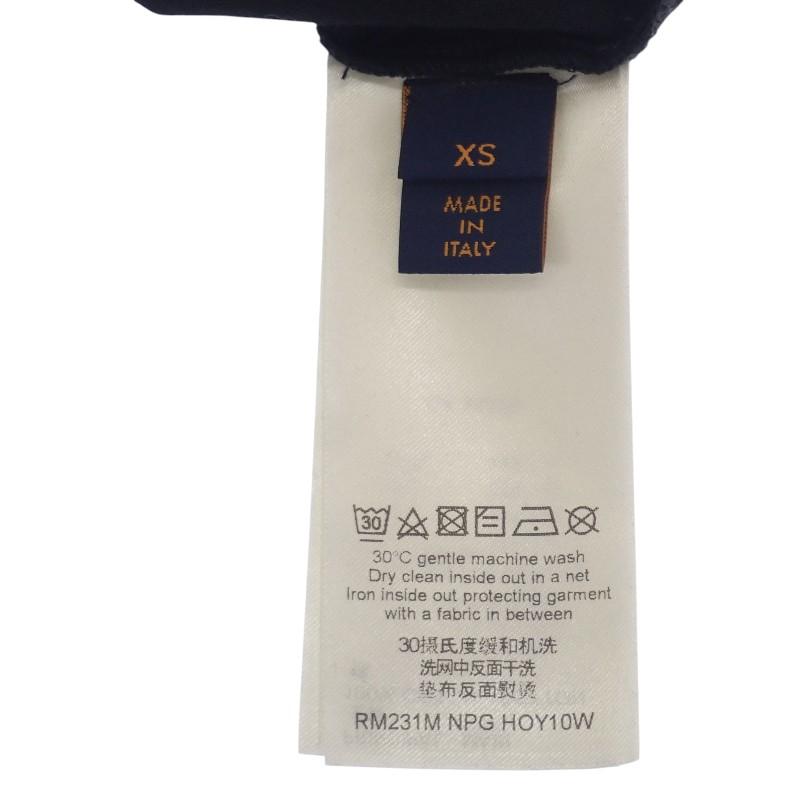 Louis Vuitton XS Short Sleeve T-shirt Black Cotton Mens