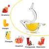 Portable Manual Juicer, Lemon And Citrus Juicer, Bird Shaped Transparent Manual Fruit Juicers, Household Kitchen And Bar Tools